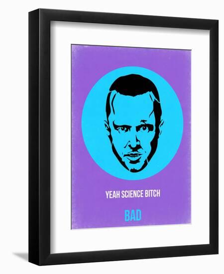 Yeah Science Poster 1-Anna Malkin-Framed Art Print