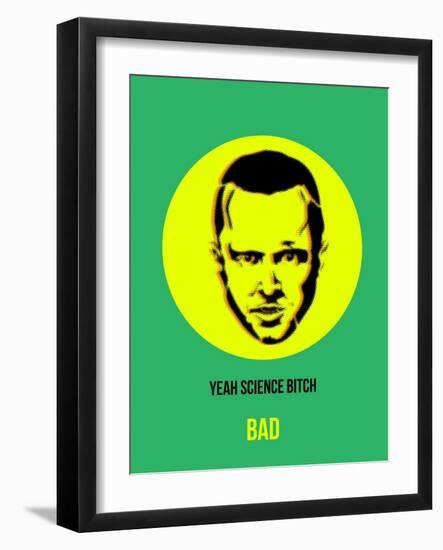 Yeah Science Poster 2-Anna Malkin-Framed Art Print