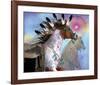 Year of the Bear Horse-null-Framed Art Print