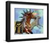 Year of the Cougar Horse-null-Framed Art Print