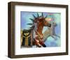 Year of the Cougar Horse-null-Framed Art Print