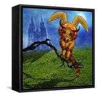 Year of the Dragon-Carrie Webster-Framed Stretched Canvas