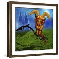 Year of the Dragon-Carrie Webster-Framed Giclee Print