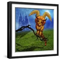Year of the Dragon-Carrie Webster-Framed Giclee Print