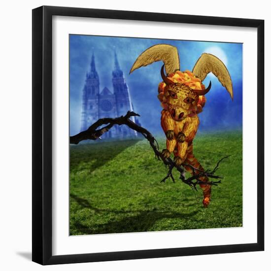 Year of the Dragon-Carrie Webster-Framed Giclee Print