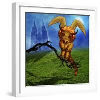 Year of the Dragon-Carrie Webster-Framed Giclee Print