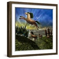 Year of the Horse-Carrie Webster-Framed Giclee Print
