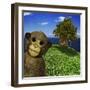 Year of the Monkey-Carrie Webster-Framed Giclee Print