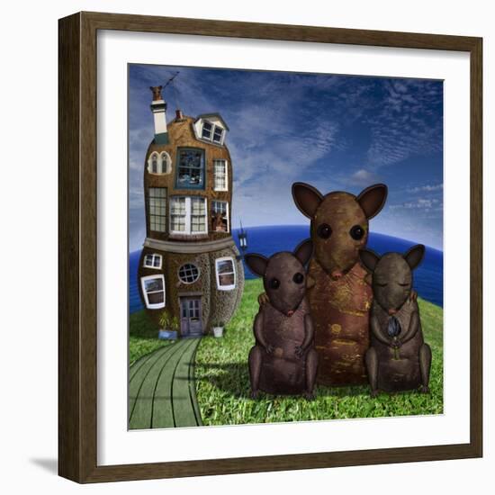 Year of the Rat-Carrie Webster-Framed Giclee Print