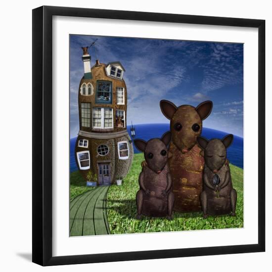 Year of the Rat-Carrie Webster-Framed Giclee Print