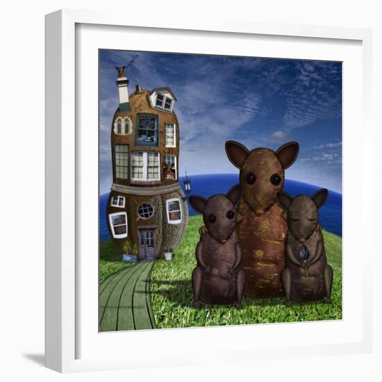 Year of the Rat-Carrie Webster-Framed Giclee Print