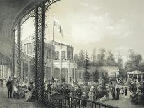 The Railway Station in Pavlovsk, 1840-1850-Yegor Yegorovich Meier-Giclee Print