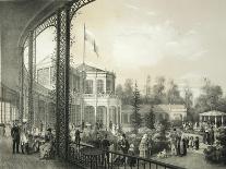 The Railway Station in Pavlovsk, 1840-1850-Yegor Yegorovich Meier-Giclee Print