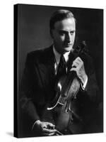 Yehudi Menuhin Violinist as a Young Man-null-Stretched Canvas