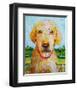 Yeller-null-Framed Art Print