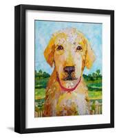 Yeller-null-Framed Art Print