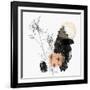 Yellow Abstract Flower Art Composition I-Bay Solace-Framed Art Print