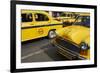 Yellow Ambassador Taxis, Kolkata, West Bengal, India, Asia-Bruno Morandi-Framed Photographic Print