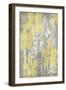 Yellow and Gray I-Jennifer Goldberger-Framed Art Print