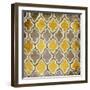 Yellow and Gray Modele II-Elizabeth Medley-Framed Art Print