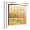 Yellow and Green Trees (center)-Libby Smart-Framed Art Print