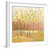 Yellow and Green Trees (center)-Libby Smart-Framed Art Print