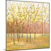 Yellow and Green Trees (center)-Libby Smart-Mounted Art Print