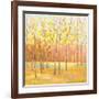 Yellow and Green Trees (center)-Libby Smart-Framed Giclee Print