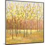 Yellow and Green Trees (center)-Libby Smart-Mounted Art Print