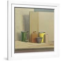 Yellow and Green-William Packer-Framed Giclee Print