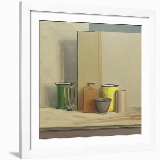 Yellow and Green-William Packer-Framed Giclee Print