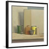 Yellow and Green-William Packer-Framed Giclee Print