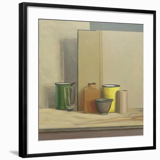 Yellow and Green-William Packer-Framed Giclee Print