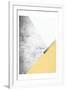 Yellow and Grey Mountains 1-Urban Epiphany-Framed Art Print