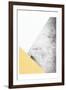 Yellow and Grey Mountains 3-Urban Epiphany-Framed Art Print