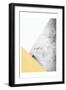 Yellow and Grey Mountains 3-Urban Epiphany-Framed Art Print