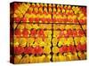 Yellow and orange paper lanterns-null-Stretched Canvas
