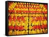 Yellow and orange paper lanterns-null-Framed Stretched Canvas