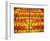 Yellow and orange paper lanterns-null-Framed Photographic Print