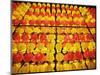 Yellow and orange paper lanterns-null-Mounted Photographic Print