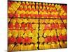 Yellow and orange paper lanterns-null-Mounted Photographic Print