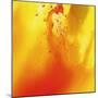 Yellow and Orange Swirling Abstract, c. 2008-Pier Mahieu-Mounted Premium Giclee Print