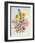 Yellow and Pink Mixed Flowers-Edward Burne-Jones-Framed Giclee Print