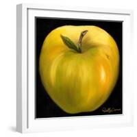 Yellow Apple-Nelly Arenas-Framed Art Print