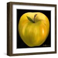 Yellow Apple-Nelly Arenas-Framed Art Print