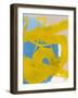 Yellow Aura-null-Framed Art Print