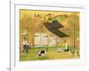 Yellow Barn-Cheryl Bartley-Framed Giclee Print