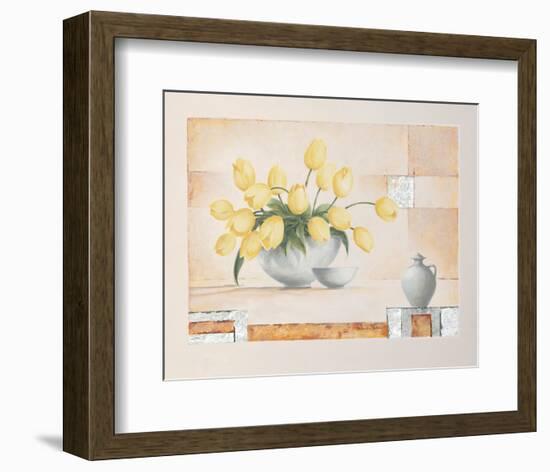 Yellow Beauty-Renate Holzner-Framed Art Print