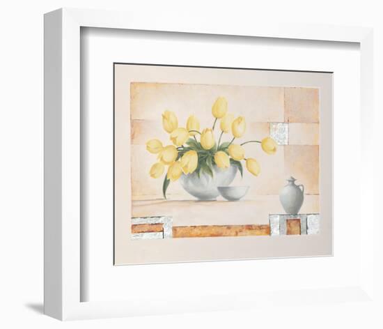 Yellow Beauty-Renate Holzner-Framed Art Print