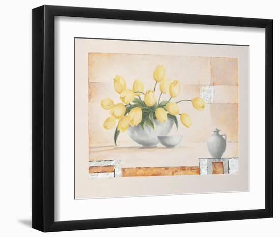 Yellow Beauty-Renate Holzner-Framed Art Print